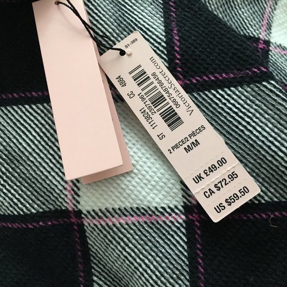 Victoria Secret thermal PJ set [c2] - Picture 3 of 3